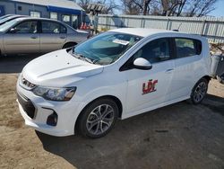 Chevrolet salvage cars for sale: 2017 Chevrolet Sonic LT