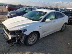 Salvage cars for sale at Magna, UT auction: 2015 Ford Fusion SE Phev