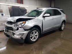 Salvage cars for sale from Copart Elgin, IL: 2017 Chevrolet Equinox LT