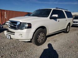 Salvage cars for sale at Hueytown, AL auction: 2012 Ford Expedition EL Limited