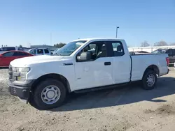 Salvage trucks for sale at Sacramento, CA auction: 2017 Ford F150 Super Cab