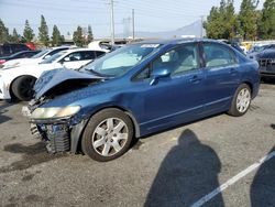 Honda salvage cars for sale: 2009 Honda Civic LX