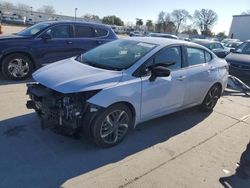 Salvage cars for sale at Sacramento, CA auction: 2024 Nissan Versa SR