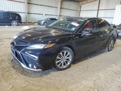 Salvage cars for sale at Houston, TX auction: 2021 Toyota Camry XSE