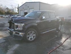 Salvage cars for sale at Savannah, GA auction: 2020 Ford F150 Supercrew