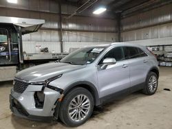 Salvage cars for sale at Des Moines, IA auction: 2024 Cadillac XT4 Premium Luxury