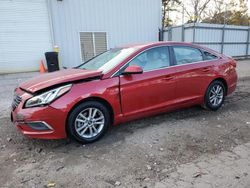 Salvage cars for sale from Copart Austell, GA: 2017 Hyundai Sonata SE