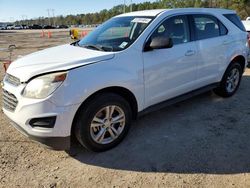 Salvage cars for sale at Greenwell Springs, LA auction: 2016 Chevrolet Equinox LS