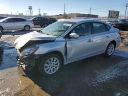 Salvage cars for sale from Copart Chicago Heights, IL: 2018 Nissan Sentra S