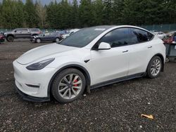 Tesla salvage cars for sale: 2022 Tesla Model Y