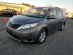 Salvage cars for sale at Sacramento, CA auction: 2012 Toyota Sienna LE