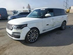 Salvage cars for sale at Hayward, CA auction: 2020 Land Rover Range Rover P525 HSE