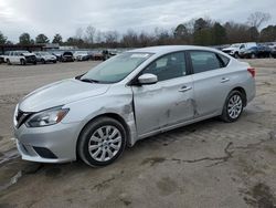 Salvage cars for sale at Florence, MS auction: 2016 Nissan Sentra S