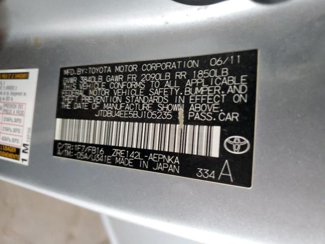 2011 Toyota Corolla Base