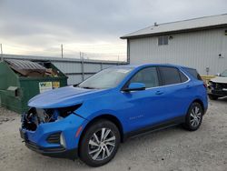 Salvage cars for sale at Des Moines, IA auction: 2024 Chevrolet Equinox LT