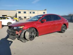 Salvage cars for sale at Wilmer, TX auction: 2020 Toyota Camry SE