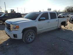 Salvage cars for sale at Oklahoma City, OK auction: 2015 GMC Sierra K1500 SLT