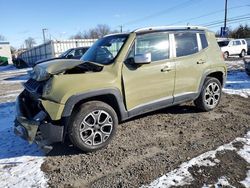 Jeep salvage cars for sale: 2015 Jeep Renegade Limited