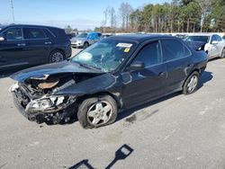 Salvage cars for sale at Dunn, NC auction: 2000 Honda Accord EX