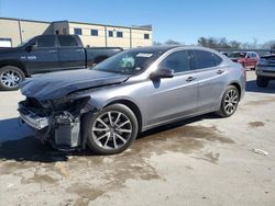 Salvage cars for sale at Wilmer, TX auction: 2017 Acura TLX Tech