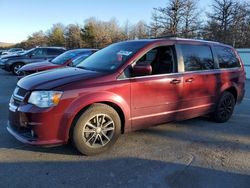 Salvage cars for sale at Brookhaven, NY auction: 2017 Dodge Grand Caravan SXT