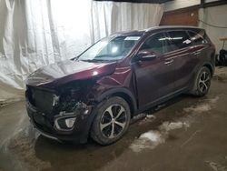 Salvage cars for sale at auction: 2016 KIA Sorento EX