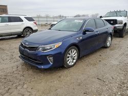 Salvage cars for sale at Kansas City, KS auction: 2018 KIA Optima EX