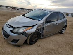 Salvage cars for sale at San Antonio, TX auction: 2011 Mazda 2