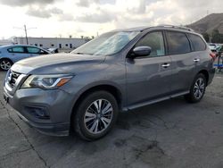 Salvage cars for sale at Colton, CA auction: 2017 Nissan Pathfinder S