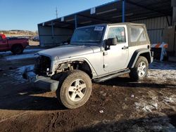 Salvage cars for sale from Copart Colorado Springs, CO: 2015 Jeep Wrangler Sport