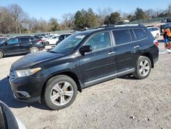 Salvage cars for sale at Madisonville, TN auction: 2013 Toyota Highlander Limited