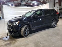 Salvage cars for sale at North Billerica, MA auction: 2017 Honda CR-V EXL