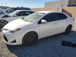 Toyota Corolla l salvage cars for sale: 2017 Toyota Corolla L