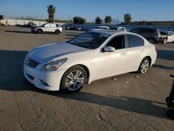 Salvage cars for sale at Martinez, CA auction: 2013 Infiniti G37 Base