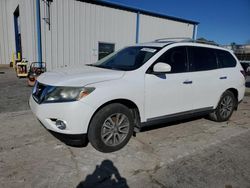 Salvage cars for sale at Tulsa, OK auction: 2014 Nissan Pathfinder S