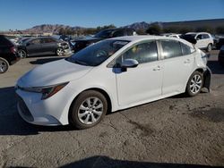 Salvage cars for sale at Las Vegas, NV auction: 2022 Toyota Corolla LE