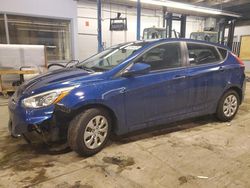 Salvage cars for sale at Wheeling, IL auction: 2017 Hyundai Accent SE