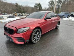 2018 Mercedes-Benz E 43 4matic AMG en venta en North Billerica, MA