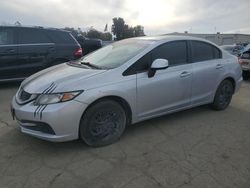 Salvage cars for sale at Martinez, CA auction: 2013 Honda Civic LX