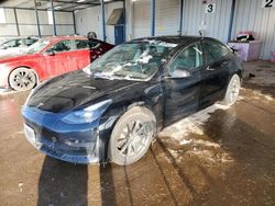 Salvage cars for sale at Brighton, CO auction: 2022 Tesla Model 3