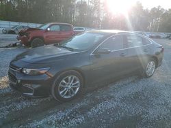 Salvage cars for sale from Copart Ellenwood, GA: 2017 Chevrolet Malibu LT