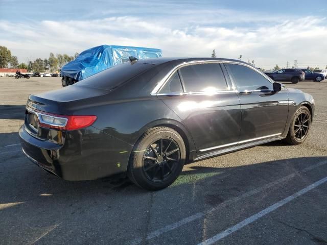 2018 Lincoln Continental Select