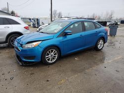 Salvage cars for sale at Pekin, IL auction: 2016 Ford Focus SE