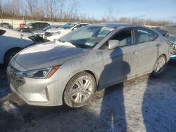 Salvage cars for sale at Leroy, NY auction: 2020 Hyundai Elantra SEL