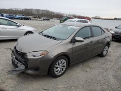 Salvage cars for sale at Assonet, MA auction: 2017 Toyota Corolla L