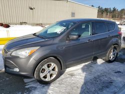 Salvage cars for sale at Exeter, RI auction: 2014 Ford Escape SE