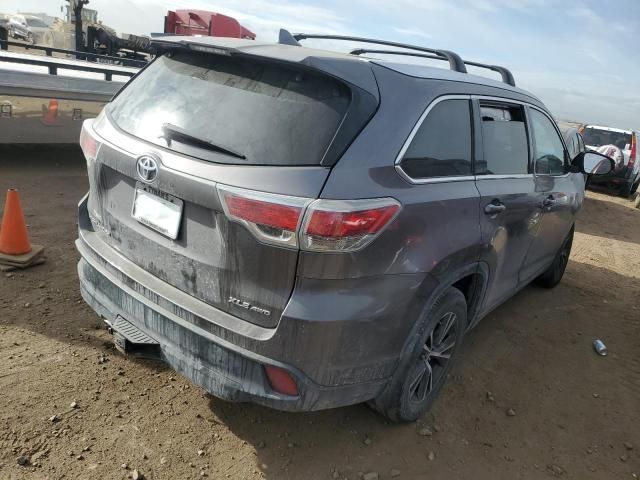 2016 Toyota Highlander XLE