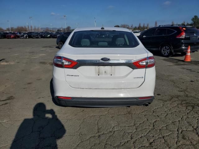 2014 Ford Fusion S Hybrid