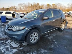 Salvage cars for sale at Glassboro, NJ auction: 2014 Nissan Murano S