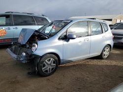 Salvage cars for sale at Brighton, CO auction: 2008 Honda FIT